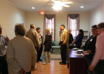 Blessing and Open House for our Resource Center at the Slentz House - October 24, 2013